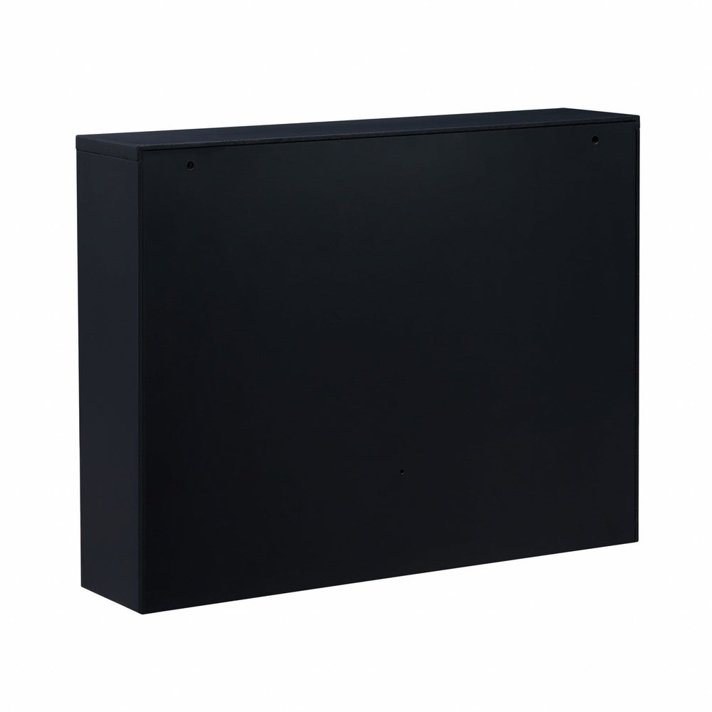 26" Black Wall Mounted Floating Desk - Homeroots - Flyclothing LLC