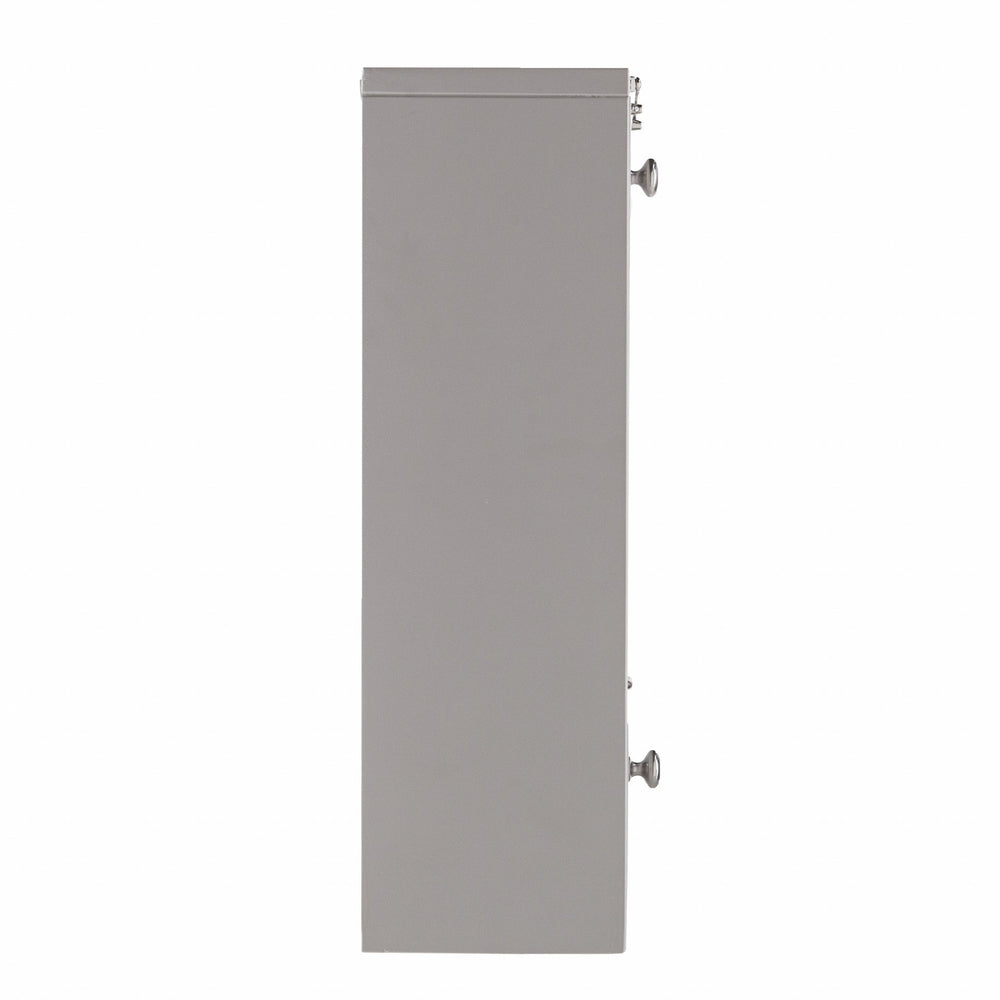 26" Gray Wall Mounted Floating Desk - Homeroots - Flyclothing LLC