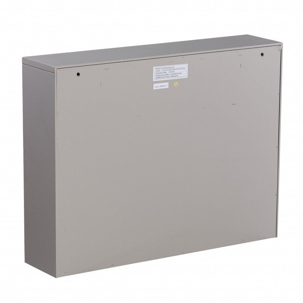 26" Gray Wall Mounted Floating Desk - Homeroots - Flyclothing LLC