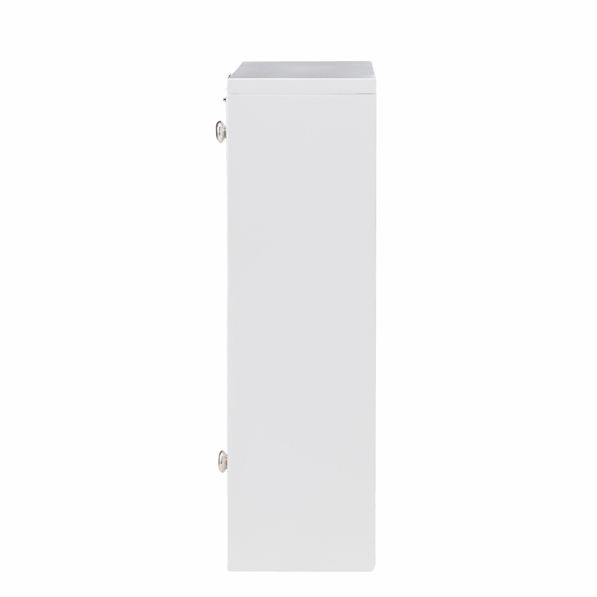 26" White Wall Mounted Floating Desk