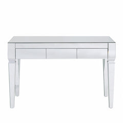 Silver Mirrored Glam Desk - Homeroots