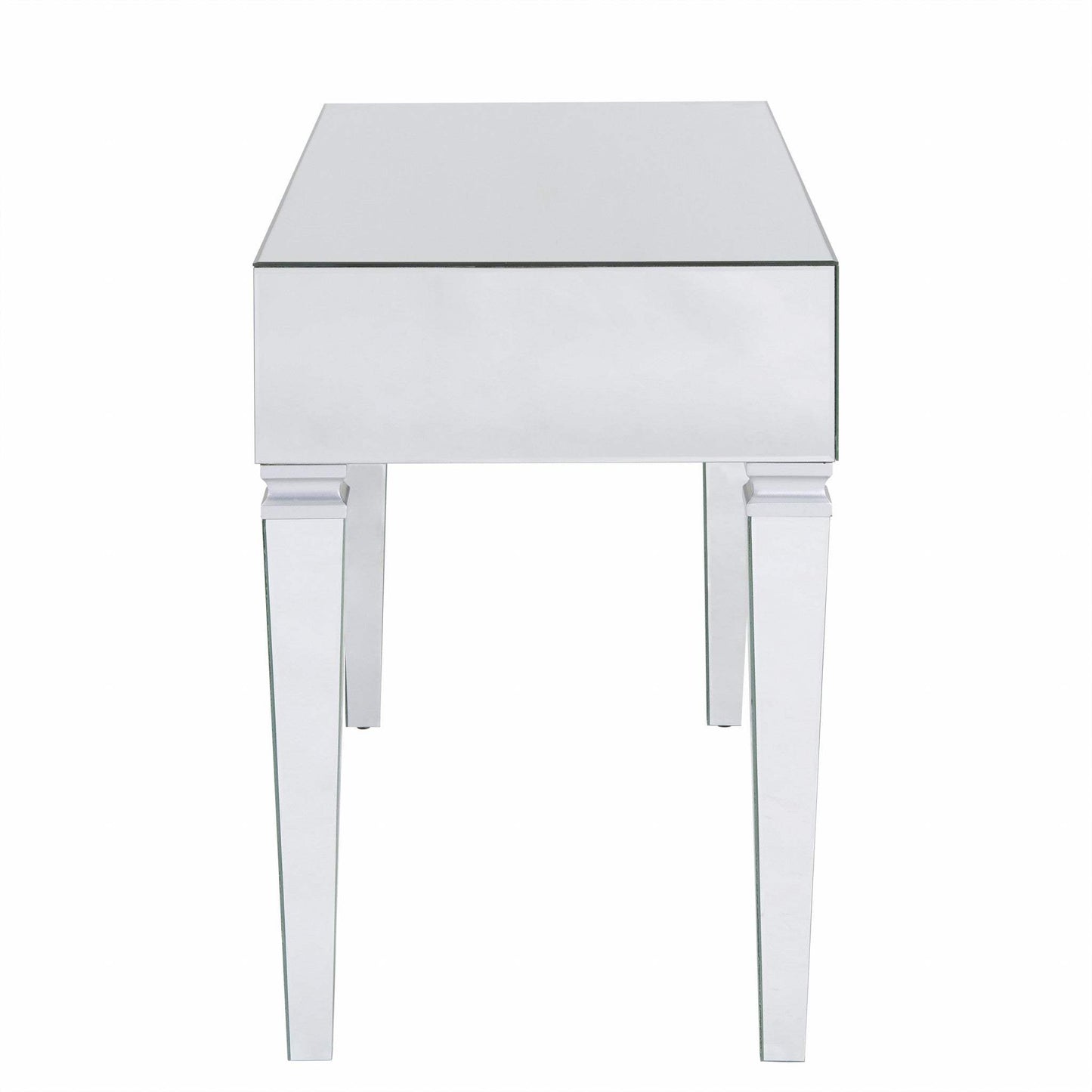 Silver Mirrored Glam Desk - Homeroots - Flyclothing LLC