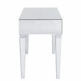 Silver Mirrored Glam Desk - Homeroots