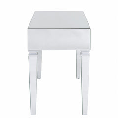 Silver Mirrored Glam Desk - Homeroots