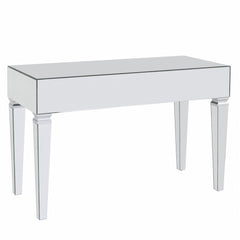 Silver Mirrored Glam Desk - Homeroots