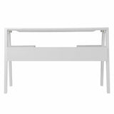 Metallic White Modern Writing Desk - Homeroots - Flyclothing LLC