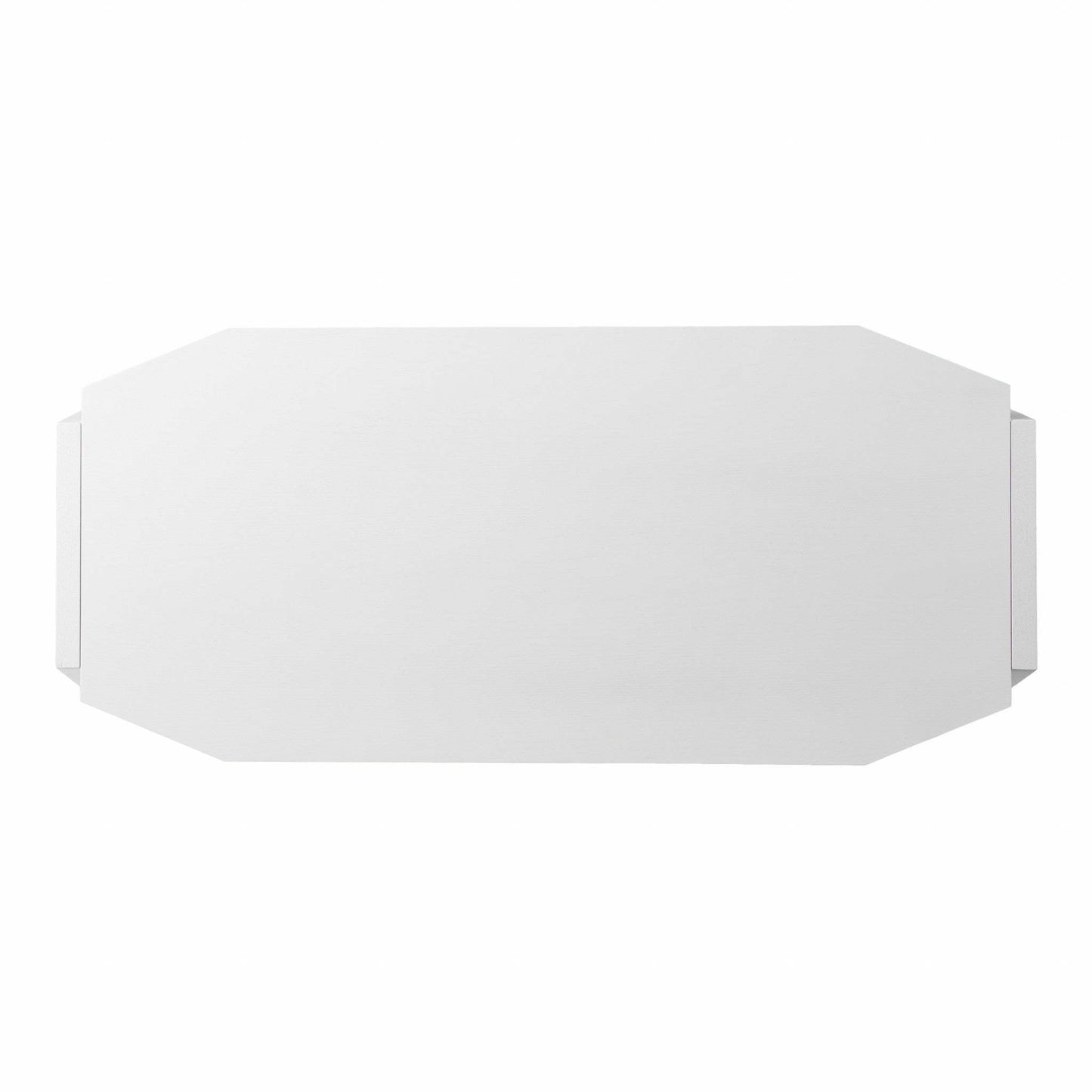Metallic White Modern Writing Desk - Homeroots - Flyclothing LLC