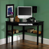 Black Corner Computer Desk - Homeroots - Flyclothing LLC