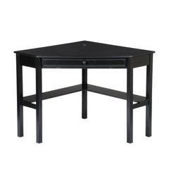 Black Corner Computer Desk