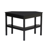 Black Corner Computer Desk - Homeroots