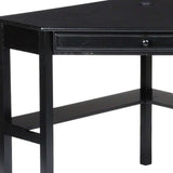 Black Corner Computer Desk - Homeroots - Flyclothing LLC