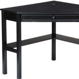 Black Corner Computer Desk - Homeroots - Flyclothing LLC