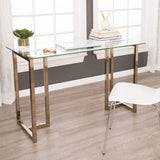 Modern Champagne Writing Desk - Homeroots - Flyclothing LLC