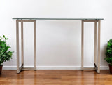 Modern Champagne Writing Desk - Homeroots