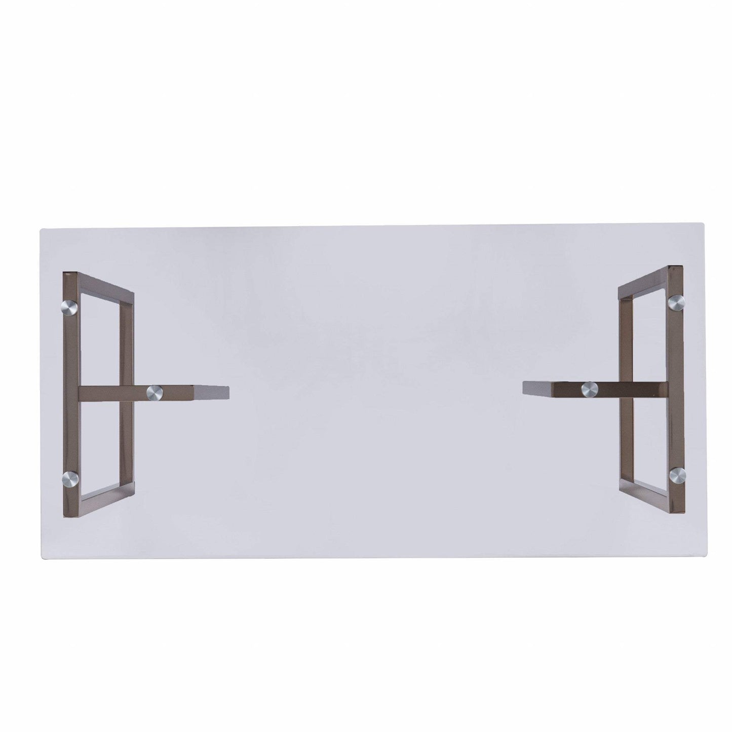 Modern Champagne Writing Desk - Homeroots - Flyclothing LLC