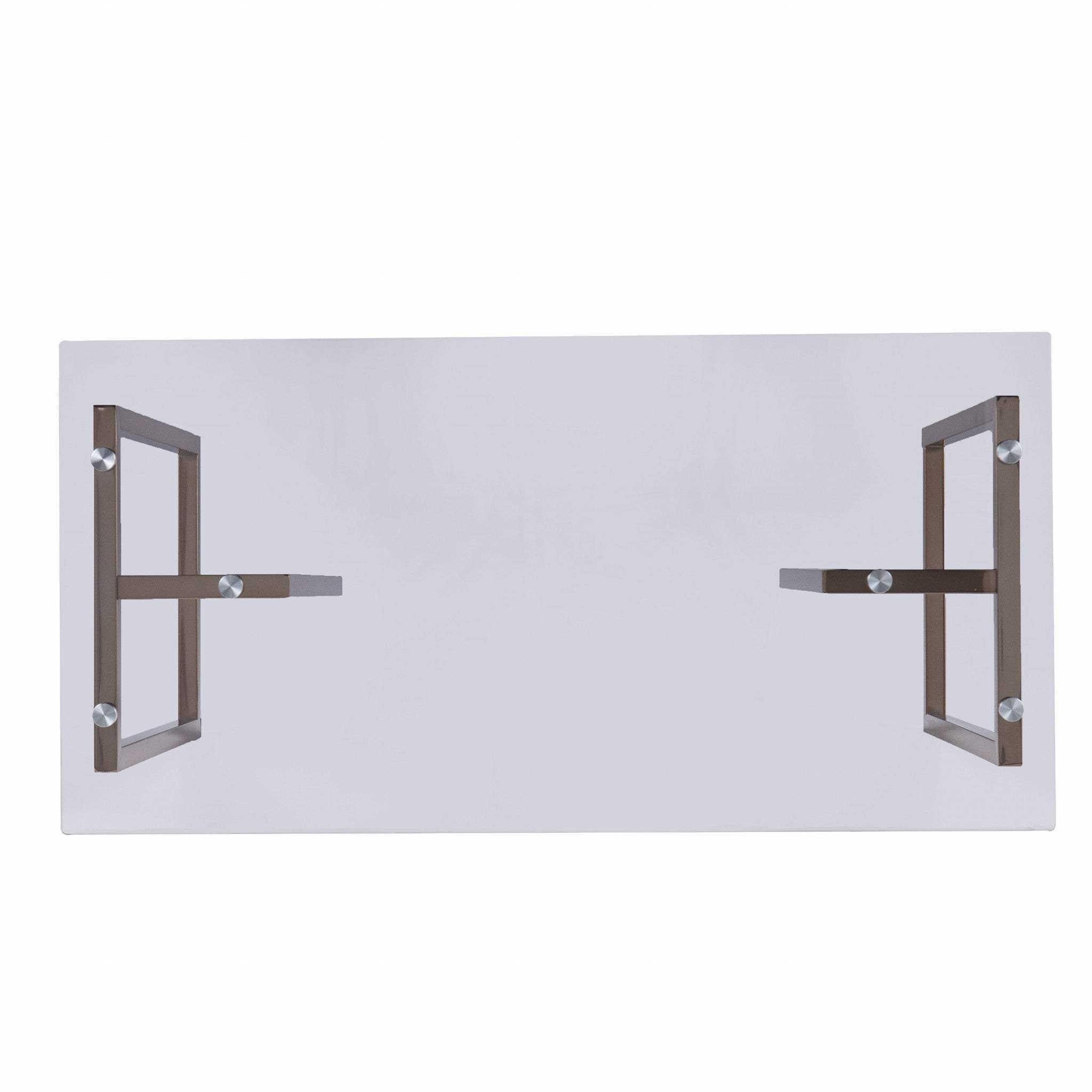 Modern Champagne Writing Desk - Homeroots - Flyclothing LLC