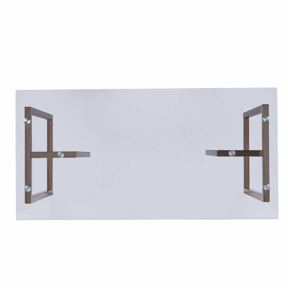 Modern Champagne Writing Desk - Homeroots - Flyclothing LLC