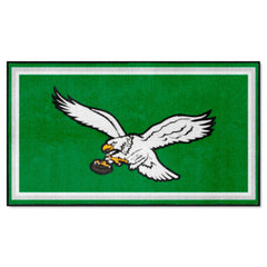 Philadelphia Eagles 3ft. x 5ft. Plush Area Rug - Retro Collection - Philadelphia Eagles