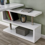 45" White Corner Writing Desk - Homeroots - Flyclothing LLC