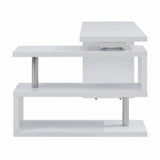 45" White Corner Writing Desk - Homeroots - Flyclothing LLC