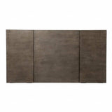 Modern Gray and Gold Writing Desk with Storage - Homeroots - Flyclothing LLC