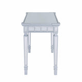 Silver Mirrored Writing Desk with Drawers - Homeroots - Flyclothing LLC