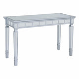 Silver Mirrored Writing Desk with Drawers - Homeroots - Flyclothing LLC