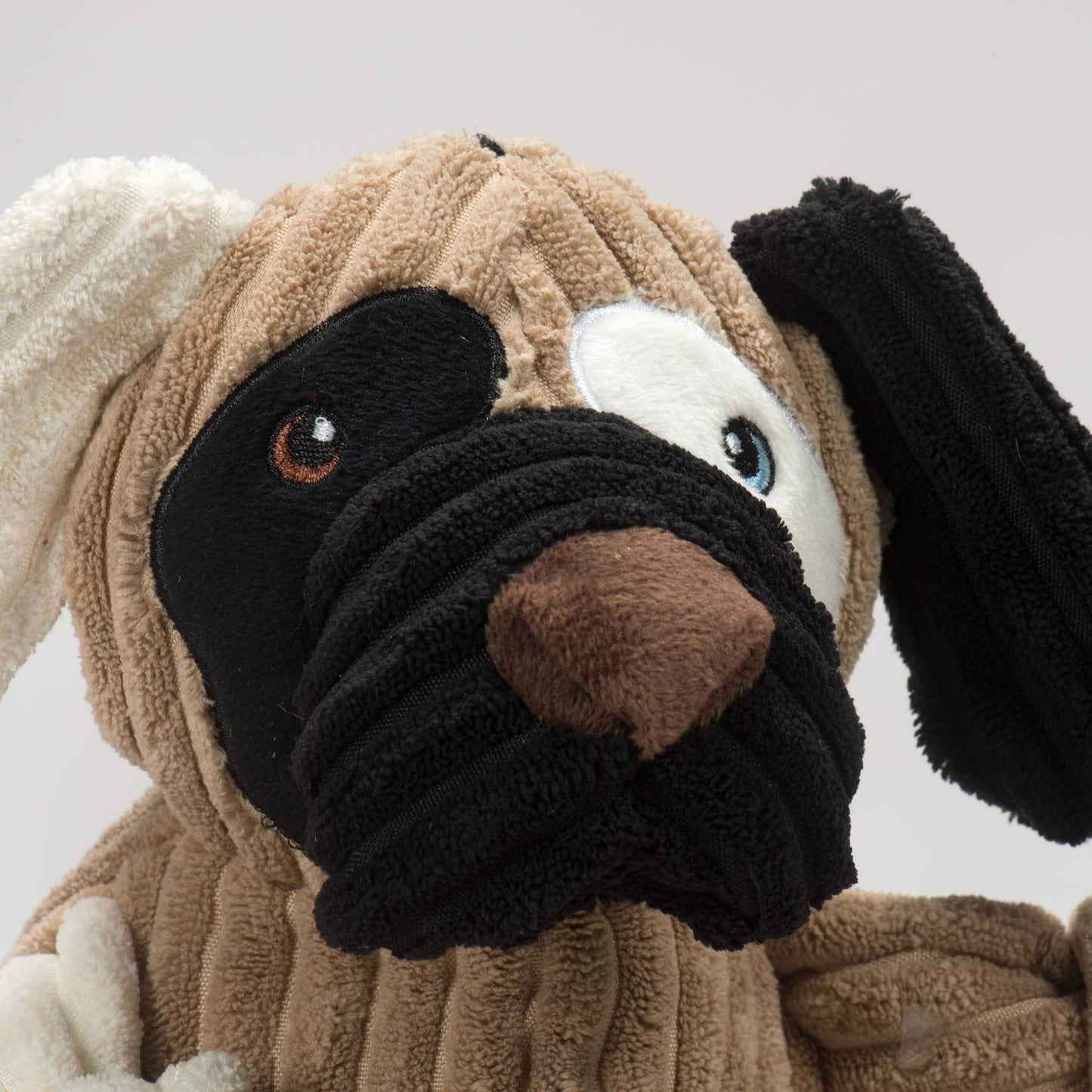 Patches HuggleMutt™ Knottie® Plush Dog Toy, Large - HuggleHounds - Flyclothing LLC