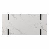 45" White And Black Writing Desk - Homeroots - Flyclothing LLC