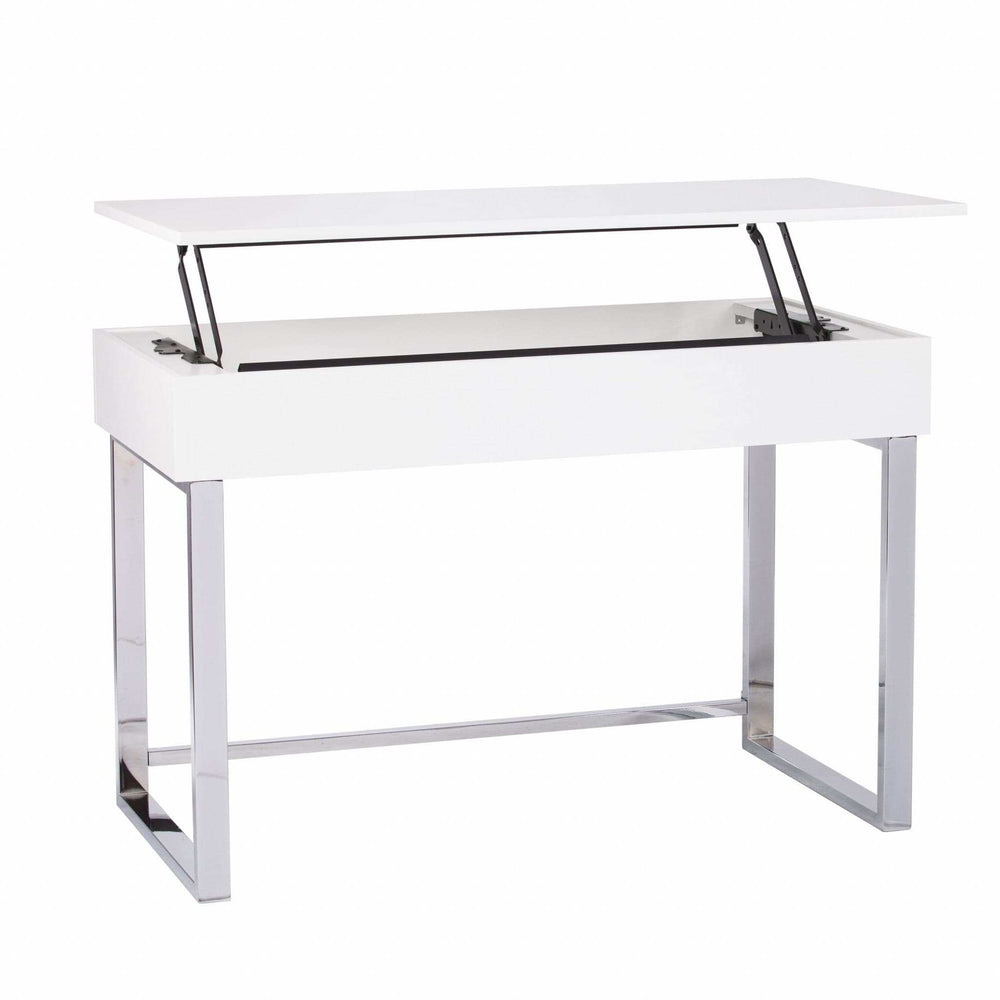 Classic White Adjustable Height Desk - Homeroots - Flyclothing LLC