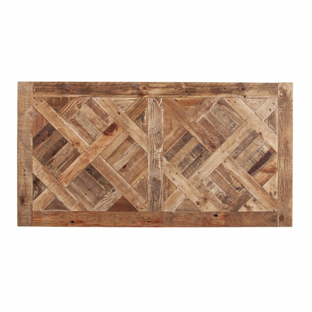 53" Natural And Black Writing Desk - Homeroots - Flyclothing LLC