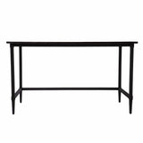 Natural Black Reclaimed Wood Desk - Homeroots - Flyclothing LLC
