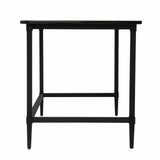 Natural Black Reclaimed Wood Desk - Homeroots