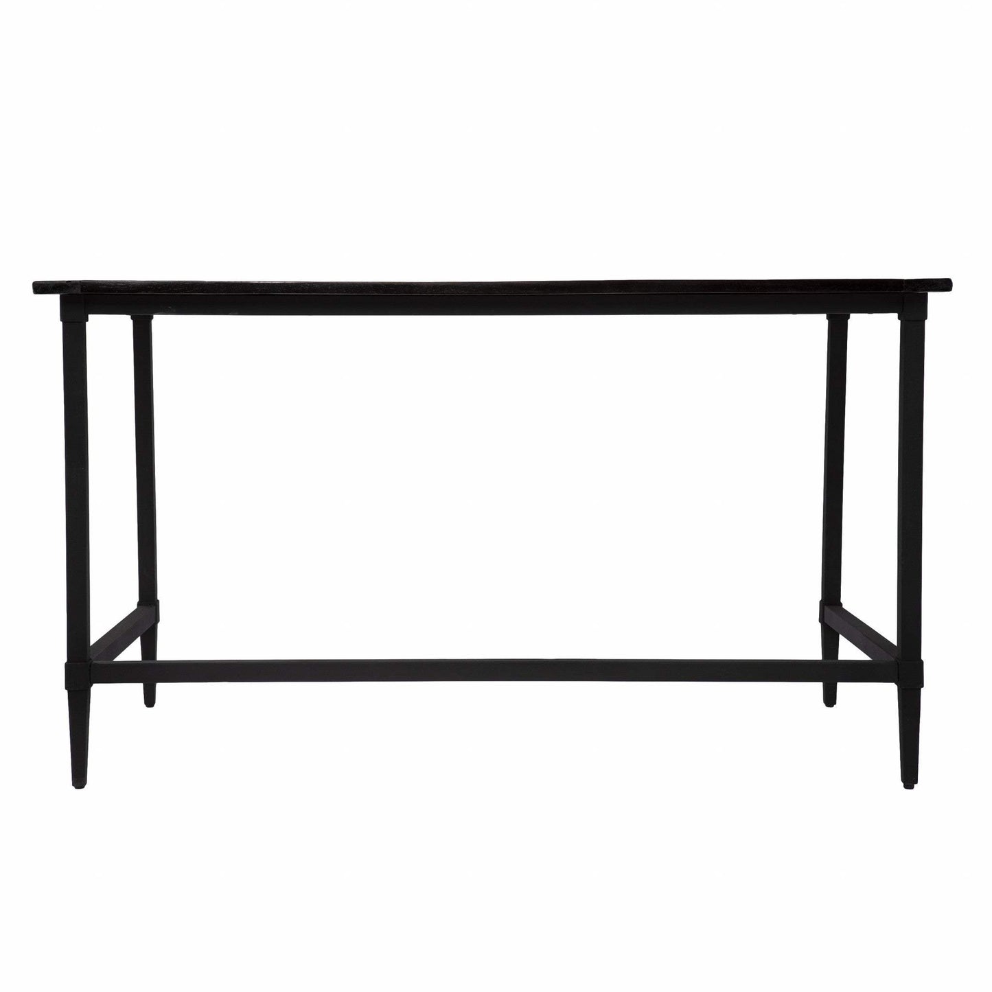Natural Black Reclaimed Wood Desk - Homeroots - Flyclothing LLC