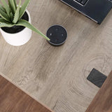 Modern Chunky Natural and Gray Wood Table Desk - Homeroots - Flyclothing LLC
