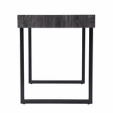 45" Black Writing Desk - Homeroots