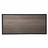 Wood and Iron Writing Desk with Storage - Homeroots - Flyclothing LLC