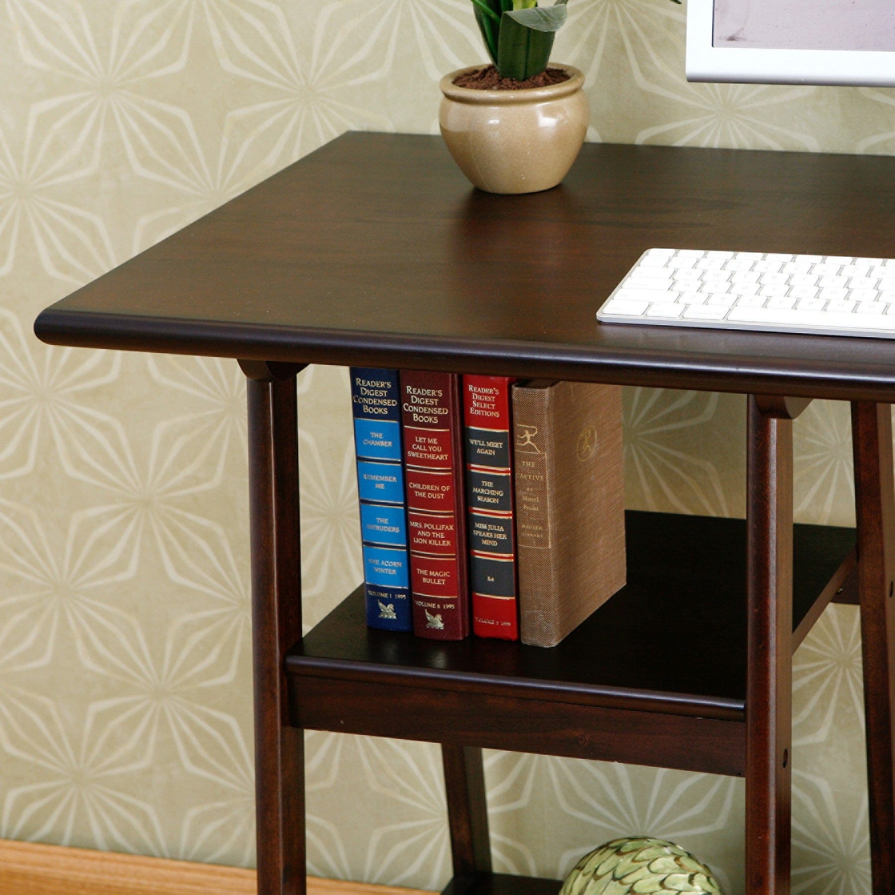 47" Brown Computer Desk - Homeroots - Flyclothing LLC