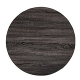 32" Champagne And Charcoal Manufactured Wood And Metal With Iron Round Coffee Table - Homeroots - Flyclothing LLC