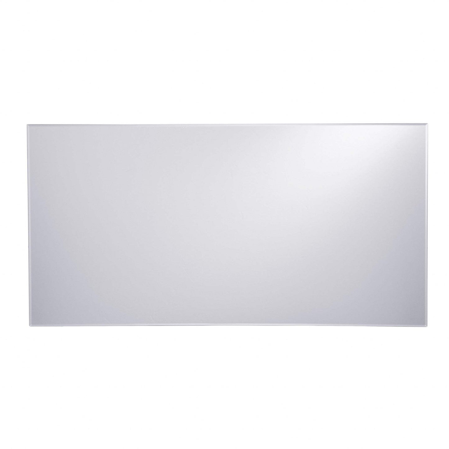 41" Silver Glass With Iron Mirrored Coffee Table - Homeroots - Flyclothing LLC