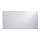 41" Silver Glass With Iron Mirrored Coffee Table - Homeroots - Flyclothing LLC