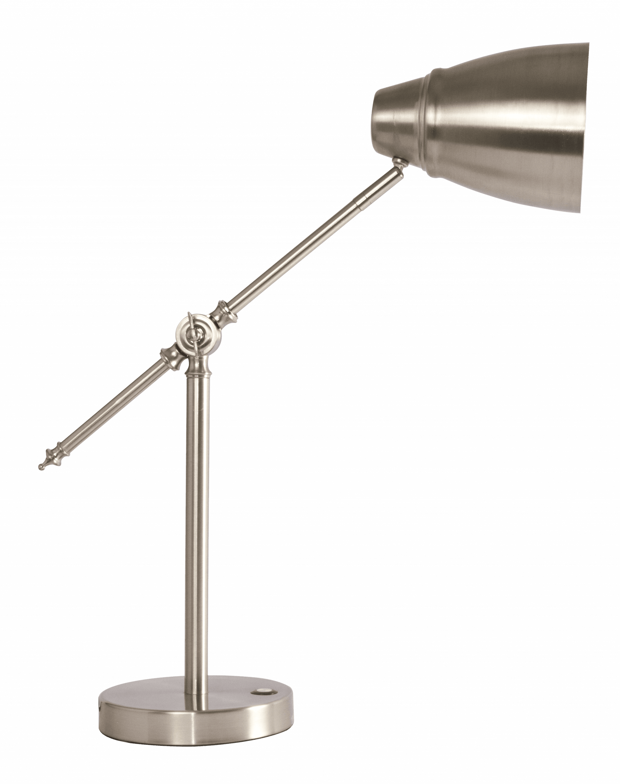 Brushed Silver LED Adjustable Desk Lamp - Homeroots - Flyclothing LLC