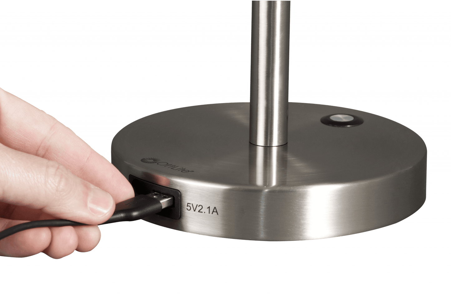 Brushed Silver LED Adjustable Desk Lamp - Homeroots - Flyclothing LLC