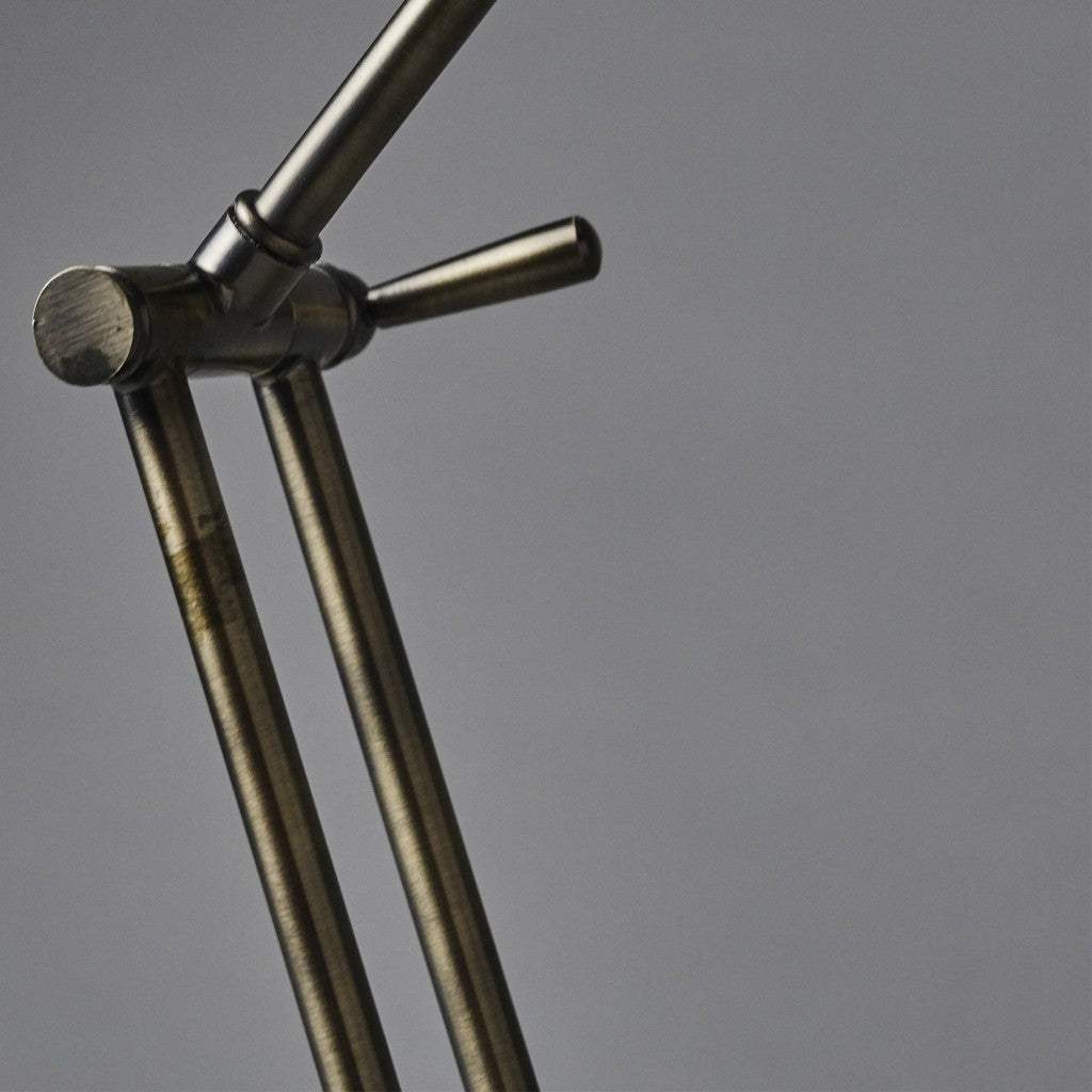 Antiqued Bronze LED Adjustable Desk Lamp - Homeroots - Flyclothing LLC