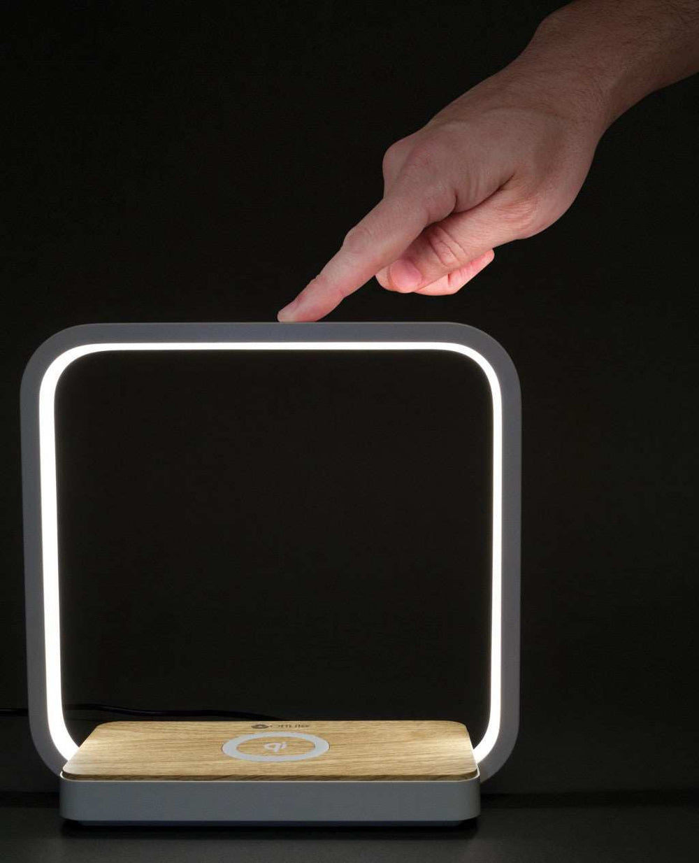 Contemporary White Wireless Phone Charger - Homeroots - Flyclothing LLC