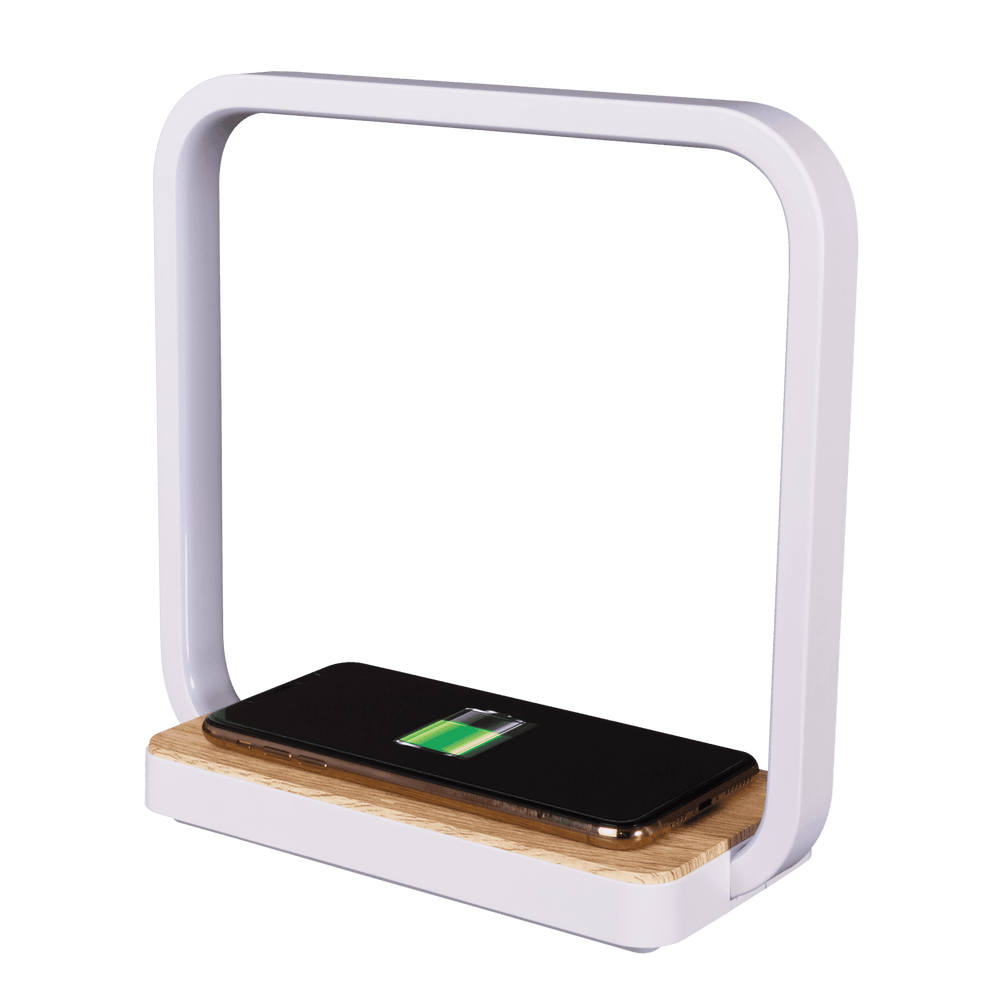 Contemporary White Wireless Phone Charger - Homeroots - Flyclothing LLC