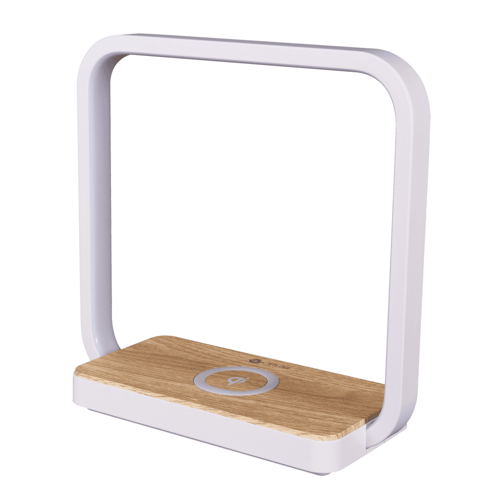 Contemporary White Wireless Phone Charger - Homeroots - Flyclothing LLC