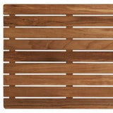 32" Premium Teak Shower Bath Mat - Homeroots - Flyclothing LLC