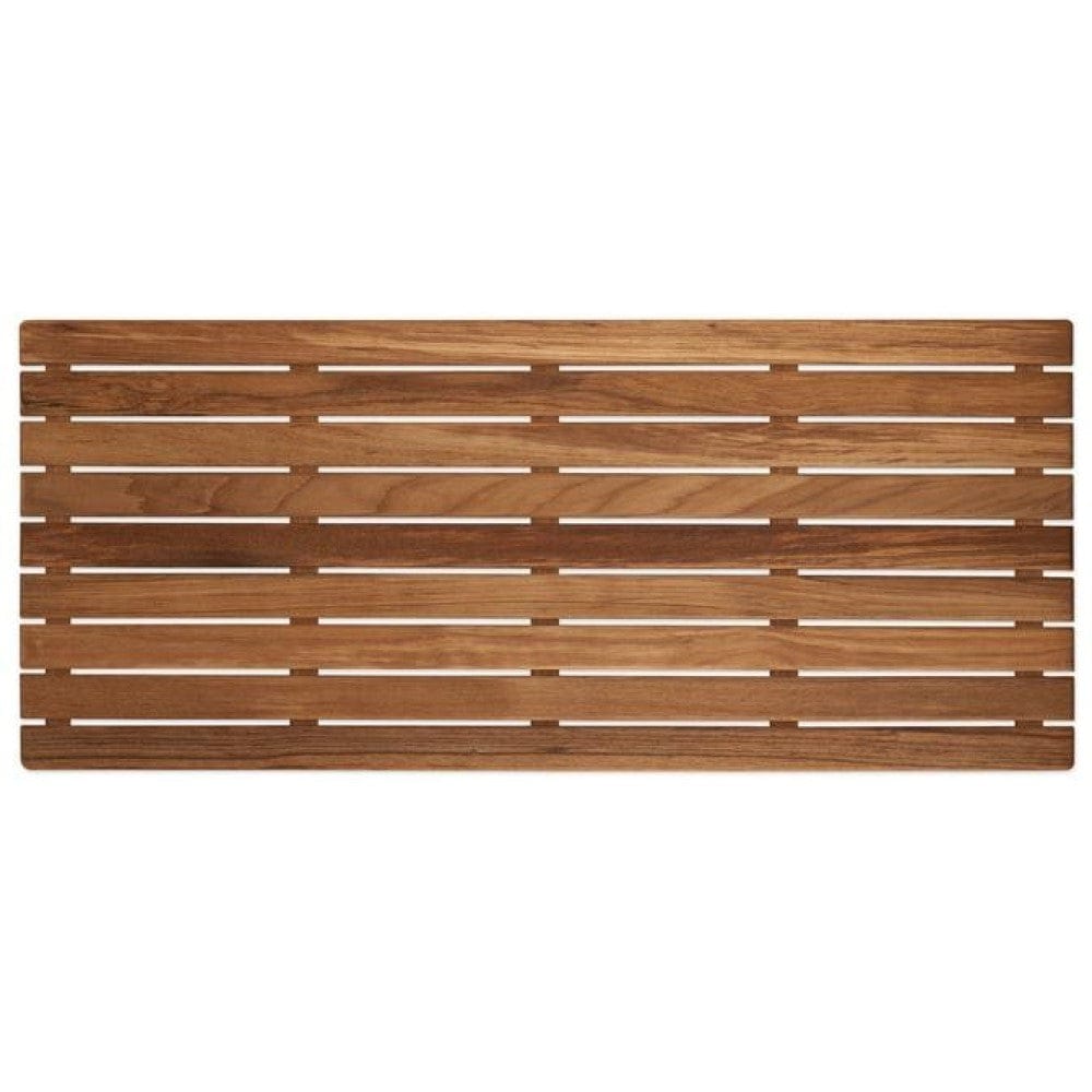 32" Premium Teak Shower Bath Mat - Homeroots