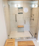 17" Premium Wall Mount Teak Shower Bench - Homeroots - Flyclothing LLC